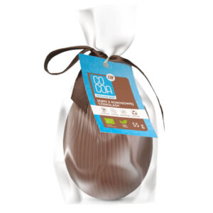 JAJKO Z CZEKOLADY KOKOSOWEJ BEZ DODATKU CUKRÓW BIO 55 g - COCOA (PRODUKT SEZONOWY) (2 szt.)