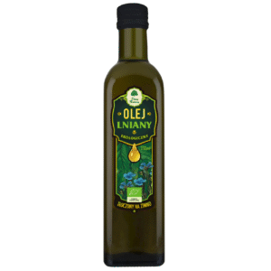 OLEJ LNIANY TŁOCZONY NA ZIMNO BIO 250 ml - DARY NATURY (1 szt.)