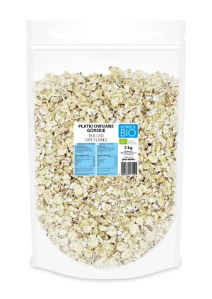 PŁATKI OWSIANE GÓRSKIE BIO 3 kg - HORECA (BIO PLANET) (1 szt.)
