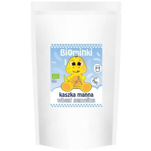KASZKA MANNA BEZ DODATKU CUKRÓW BIO 500 g - BIOMINKI (3 szt.)