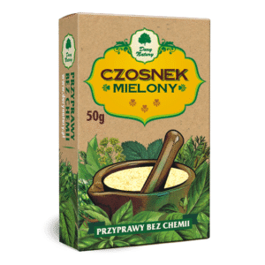 CZOSNEK MIELONY 50 g - DARY NATURY (4 szt.)