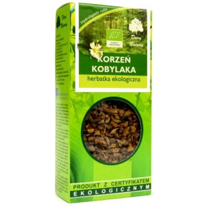 HERBATKA KORZEŃ KOBYLAKA BIO 50 g - DARY NATURY (4 szt.)