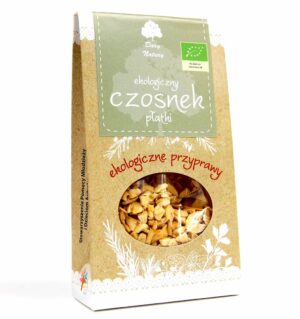 CZOSNEK PŁATKI BIO 50 g - DARY NATURY (4 szt.)