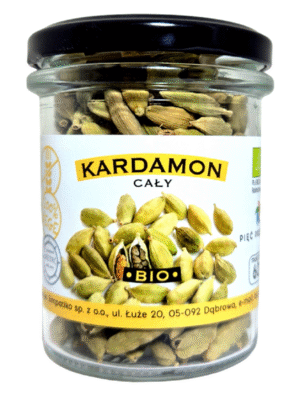 KARDAMON OWOCE BEZGLUTENOWY BIO 60 g - PIĘĆ PRZEMIAN (2 szt.)