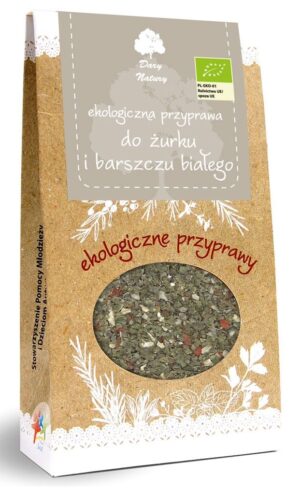 PRZYPRAWA DO ŻURKU I BARSZCZU BIAŁEGO BIO 50 g - DARY NATURY (3 szt.)