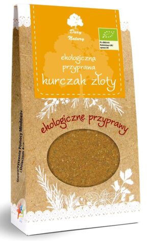 PRZYPRAWA ZŁOTY KURCZAK BIO 60 g - DARY NATURY (4 szt.)