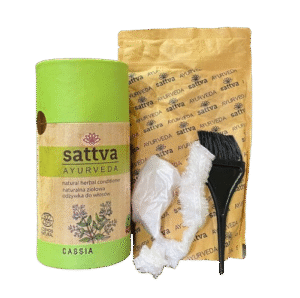 ODŻYWKA BEZBARWNA CASSIA ECO 150 g - SATTVA (AYURVEDA) (1 szt.)