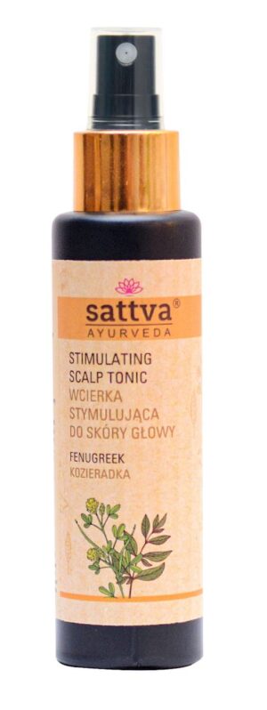 WCIERKA DO SKÓRY GŁOWY STYMULUJĄCA WZROST KOZIERADKA 100 ml - SATTVA (AYURVEDA) (1 szt.)