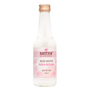 WODA RÓŻANA KOSMETYCZNA 250 ml - SATTVA (AYURVEDA) (2 szt.)