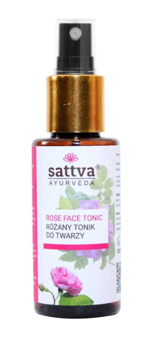 TONIK DO TWARZY RÓŻANY 100 ml - SATTVA (AYURVEDA) (2 szt.)