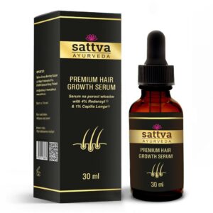 SERUM NA POROST WŁOSÓW 30 ml - SATTVA (AYURVEDA) (1 szt.)