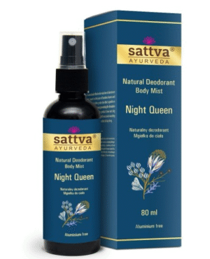 DEZODORANT - MGIEŁKA DO CIAŁA KRÓLOWA NOCY 80 ml - SATTVA (AYURVEDA) (1 szt.)