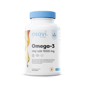 OMEGA-3 BEZGLUTENOWA 60 KAPSUŁEK - OSAVI (1 szt.)