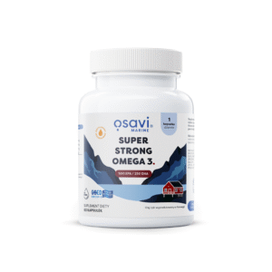 OMEGA-3 SUPER STRONG BEZGLUTENOWA 60 KAPSUŁEK - OSAVI (1 szt.)