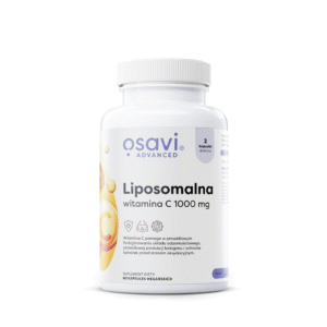 WITAMINA C LIPOSOMALNA BEZGLUTENOWA 60 KAPSUŁEK - OSAVI (1 szt.)