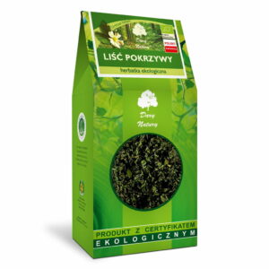 HERBATKA LIŚĆ POKRZYWY BIO 80 g - DARY NATURY (3 szt.)