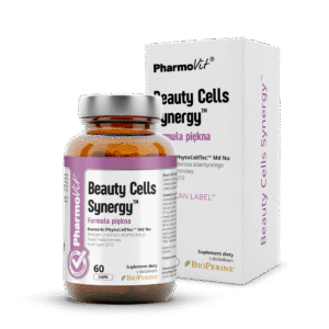 KAPSUŁKI NA PIĘKNY WYGLĄD (BEAUTY CELLS SYNERGY) BEZGLUTENOWE 60 szt. - PHARMOVIT (CLEAN LABEL) (1 szt.)