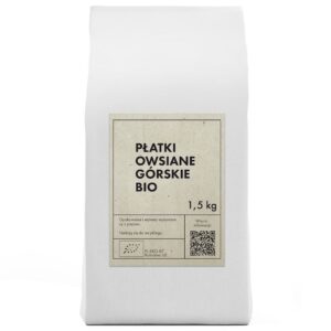 PŁATKI OWSIANE GÓRSKIE BIO 1,5 kg - THE PLANET (2 szt.)