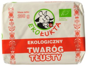TWARÓG TŁUSTY BIO 200 g - EKO ŁUKTA (3 szt.)