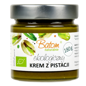 KREM Z PISTACJI PRAŻONYCH 100 % BIO 180 g - BATOM (1 szt.)