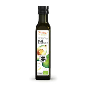OLEJ Z MIĄŻSZU AWOKADO TŁOCZONY NA ZIMNO KETO BIO 250 ml - BATOM (1 szt.)