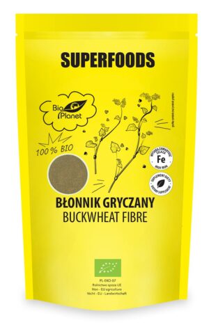 BŁONNIK GRYCZANY BIO 200 g - BIO PLANET SUPERFOODS (1 szt.)