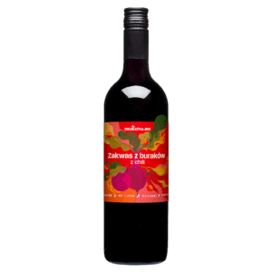 ZAKWAS Z BURAKÓW Z CHILI BIO 750 ml - DELIKATNA (1 szt.)