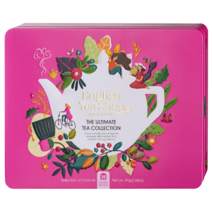 ZESTAW HERBAT I HERBATEK CODZIENNYCH BIO W PUSZCE (THE ULTIMATE – 6 SMAKÓW) (36 x 1,96 g) 70,5 g - ENGLISH TEA SHOP ORGANIC (1 szt.)