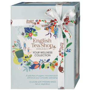 KOLEKCJA HERBATEK OWOCOWO - ZIOŁOWYCH BIO PIRAMIDKI (YOUR WELLNESS – 6 SMAKÓW) (12 x 2 g) 24 g - ENGLISH TEA SHOP ORGANIC (1 szt.)