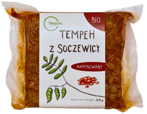 TEMPEH Z SOCZEWICY MARYNOWANY BIO 200 g - TEMPEHU (2 szt.)