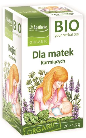 HERBATKA DLA MATEK KARMIĄCYCH BIO (20 x 1,5 g) 30 g - APOTHEKE (4 szt.)