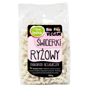 MAKARON (RYŻOWY) ŚWIDERKI BEZGLUTENOWY BIO 250 g - APOTHEKE (3 szt.)