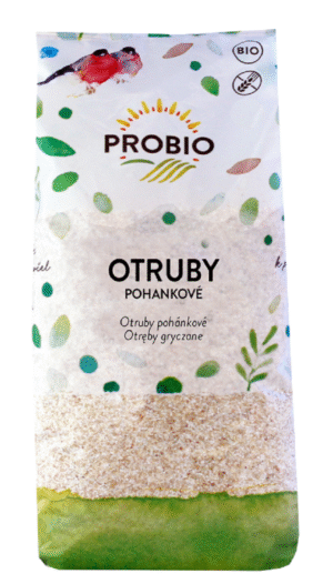 OTRĘBY GRYCZANE BEZGLUTENOWE BIO 500 g - PROBIO (4 szt.)