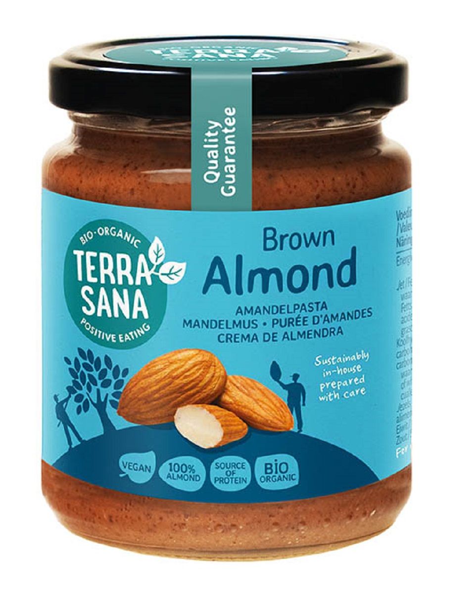 KREM Z MIGDAŁÓW PRAŻONYCH 100 % BIO 250 g - TERRASANA (1 szt.)