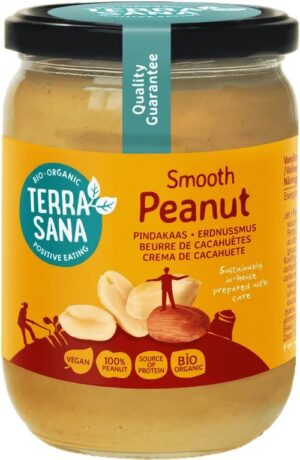 KREM Z ORZESZKÓW ZIEMNYCH PRAŻONYCH 100 % BIO 500 g - TERRASANA (2 szt.)