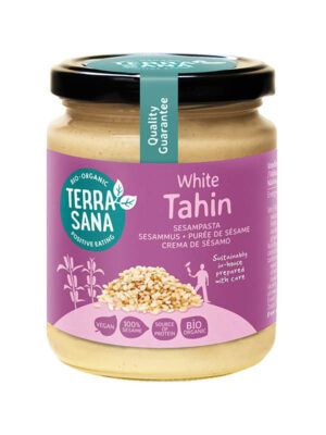 TAHINI BIAŁE (PASTA SEZAMOWA) BIO 250 g - TERRASANA (2 szt.)