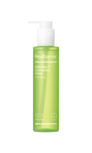 PIANKA KOREAŃSKA DO TWARZY CONTROL-T OCZYSZCZAJĄCA REGULUJĄCA WYDZIELANIE SEBUM 200 ml - REAL BARRIER (1 szt.)