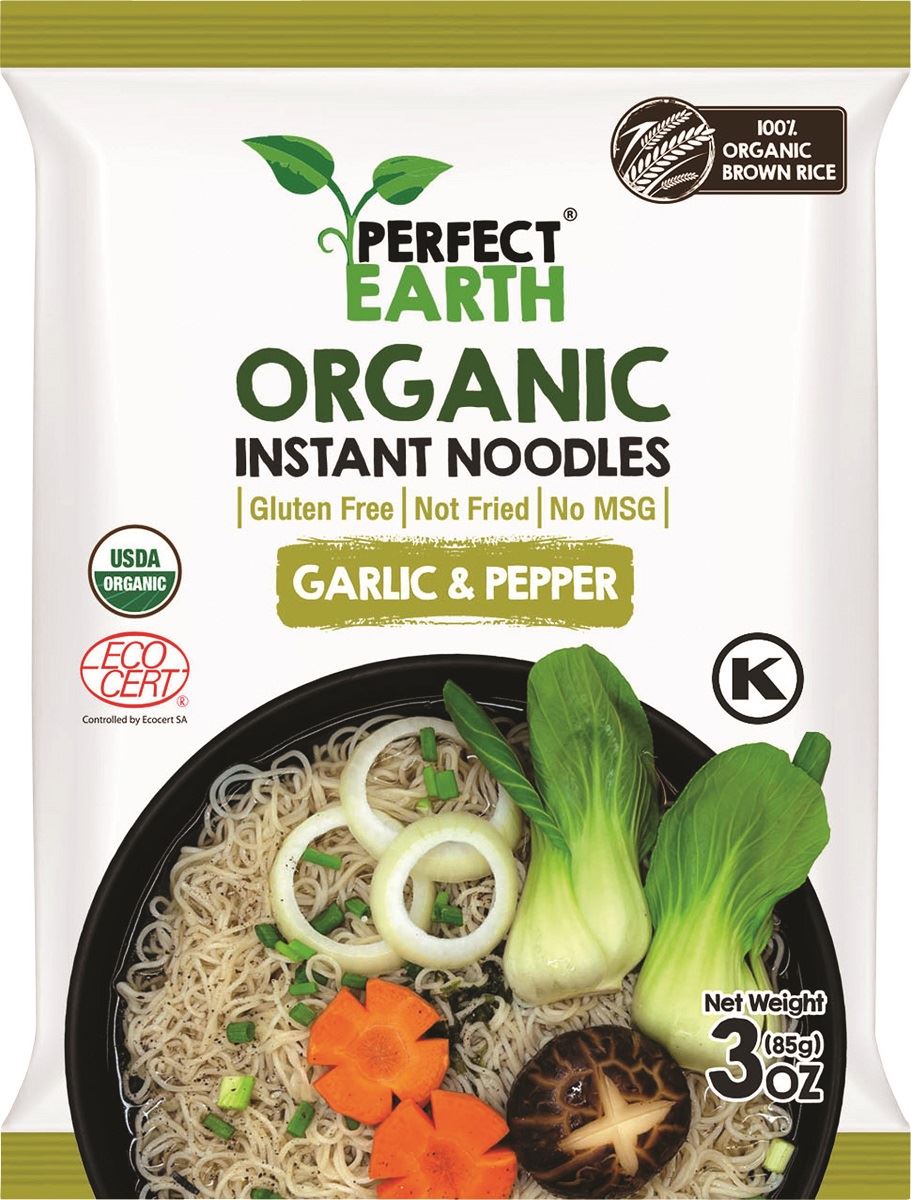 ZUPA INSTANT CZOSNEK I PIEPRZ BEZGLUTENOWA BIO 85 g - PERFECT EARTH (4 szt.)