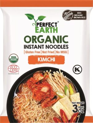 ZUPA INSTANT KIMCHI BEZGLUTENOWA BIO 85 g  - PERFECT EARTH (4 szt.)