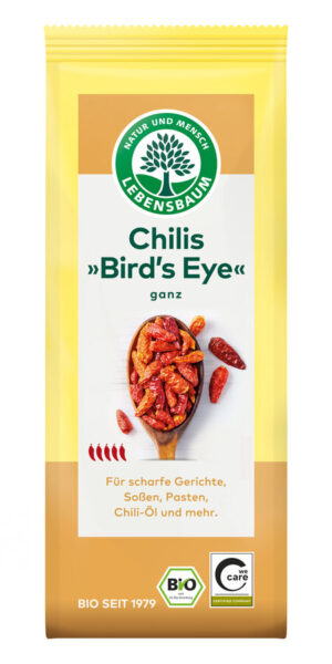 CHILI (PAPRYKA BIRD'S EYE) BIO 20 g - LEBENSBAUM (3 szt.)