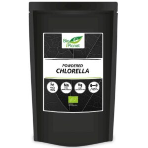 CHLORELLA SPROSZKOWANA  BIO 500 g - BIO PLANET INTERNATIONAL (1 szt.)