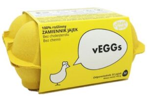 ROŚLINNY ZAMIENNIK 32 JAJ DO PIECZENIA, GOTOWANIA, PANIEROWANIA ORAZ JAKO ZAMIENNIK ŻÓŁTKA BEZGLUTENOWY 102 g - CULTURED FOODS (2 szt.)