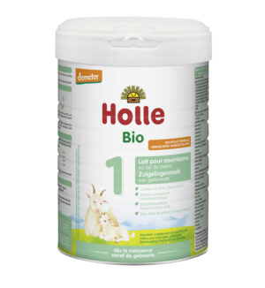 MLEKO KOZIE 1 POCZĄTKOWE DLA NIEMOWLĄT DEMETER BIO 800 g - HOLLE (1 szt.)