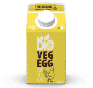ROŚLINNY ZAMIENNIK 8 JAJ W PŁYNIE BEZGLUTENOWY BIO 500 g - THE BRIDGE (1 szt.)