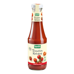 KETCHUP ŁAGODNY BEZGLUTENOWY BIO 500 ml - BYODO (2 szt.)