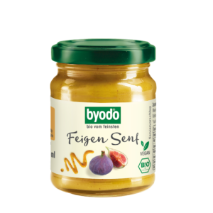 MUSZTARDA FIGOWA BEZGLUTENOWA BIO 125 ml - BYODO (2 szt.)