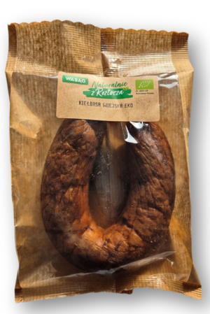 KIEŁBASA WIEJSKA BIO 200 g - WASĄG (NA ZAMÓWIENIE) (1 szt.)