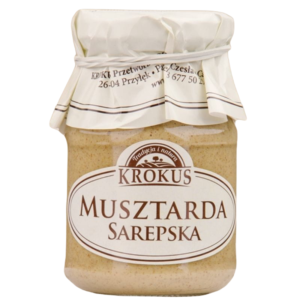 MUSZTARDA SAREPSKA 185 g - KROKUS (3 szt.)