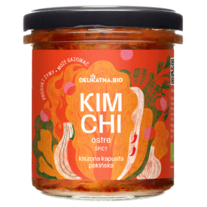 KIMCHI OSTRE BIO 300 g - DELIKATNA (2 szt.)