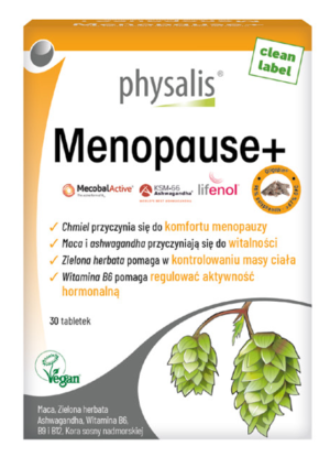 TABLETKI NA MENOPAUZĘ 30 szt. - PHYSALIS (1 szt.)